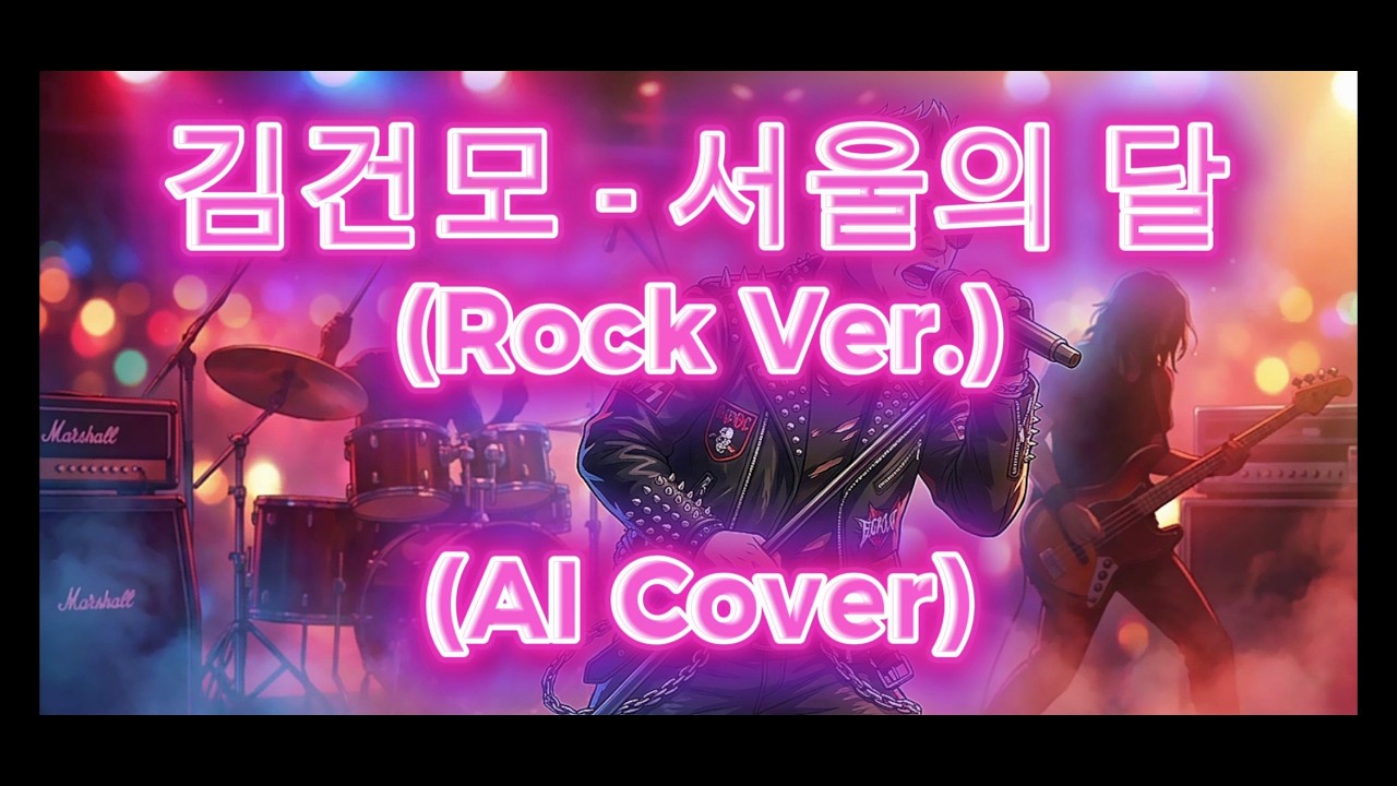 김건모 - 서울의 달 (Rock Ver.) (여성 보컬) (AI Cover)