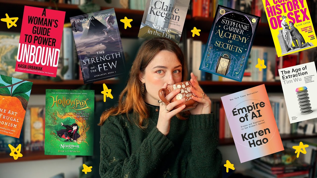 amazing books i started the year with! 🌟