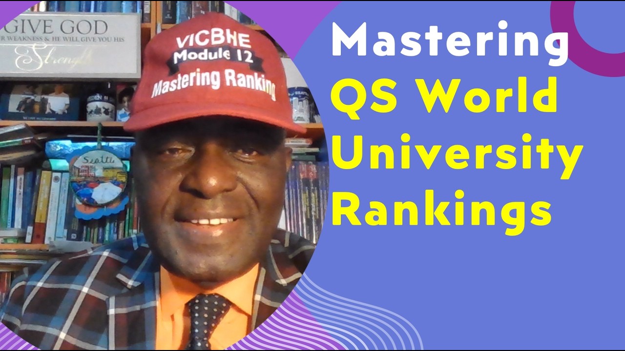 Lesson 5 Mastering QS Rankings by Peter A  Okebukola