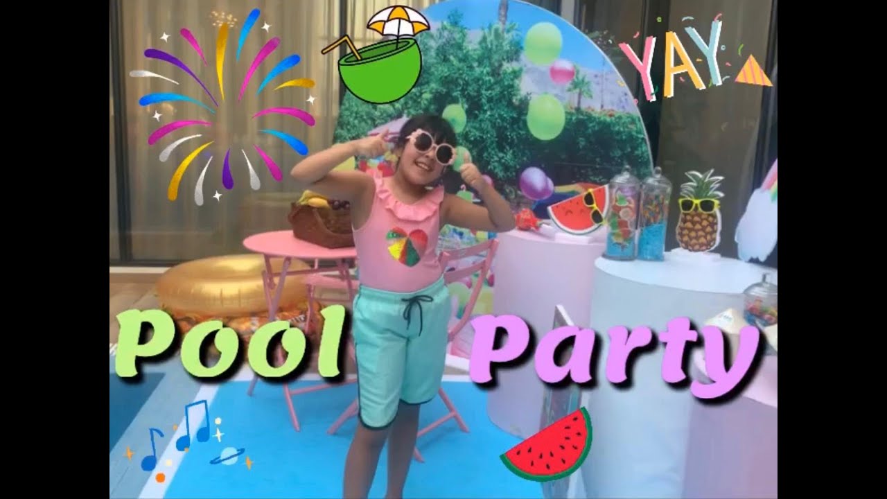 سويت pool party بالشالية☀️🎊