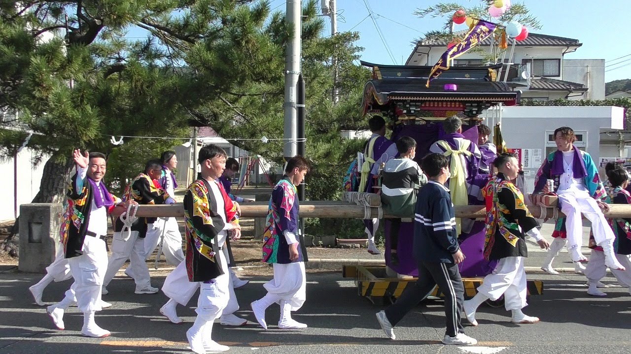 因島土生町のだんじり　令和6年10月20日