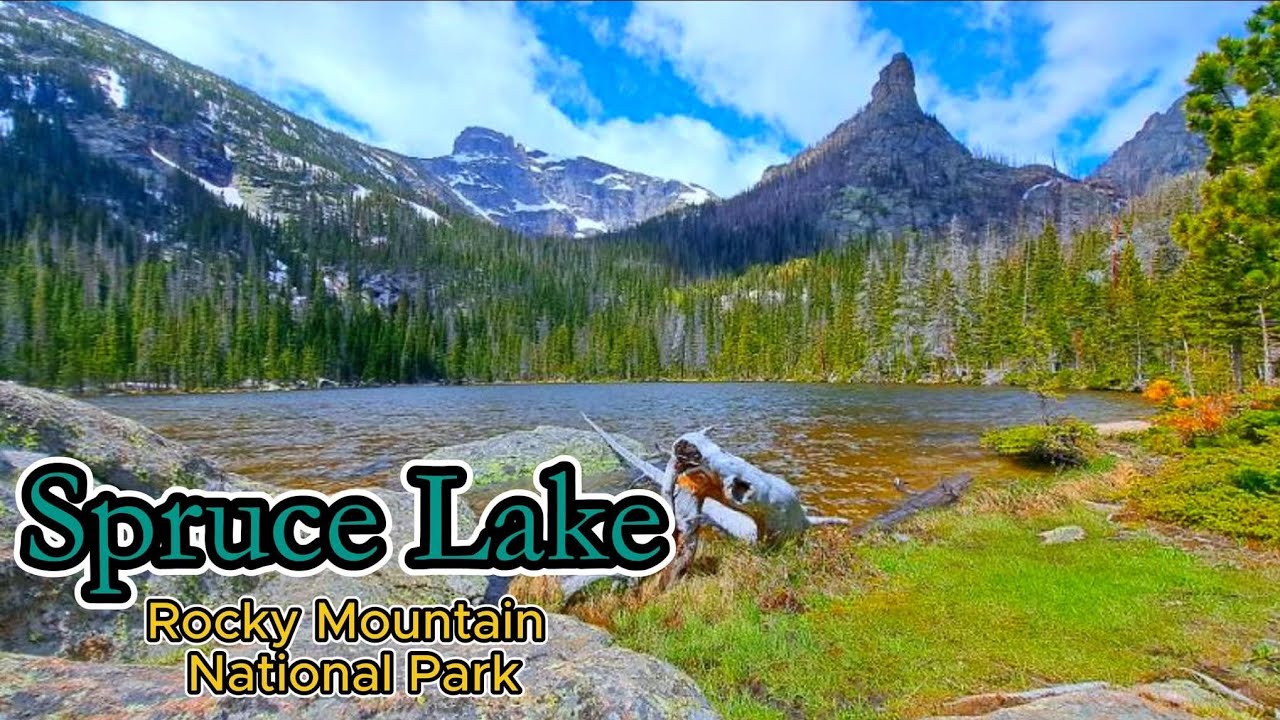 Spruce Lake-A Hidden Beauty-Fern Falls Too-Rocky Mountain National Park-Spring Hike