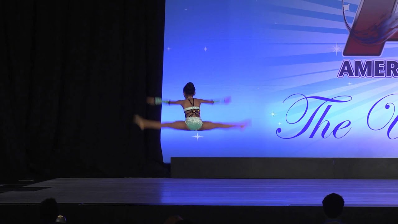 8 year old jazz solo wins at Nationals 2015