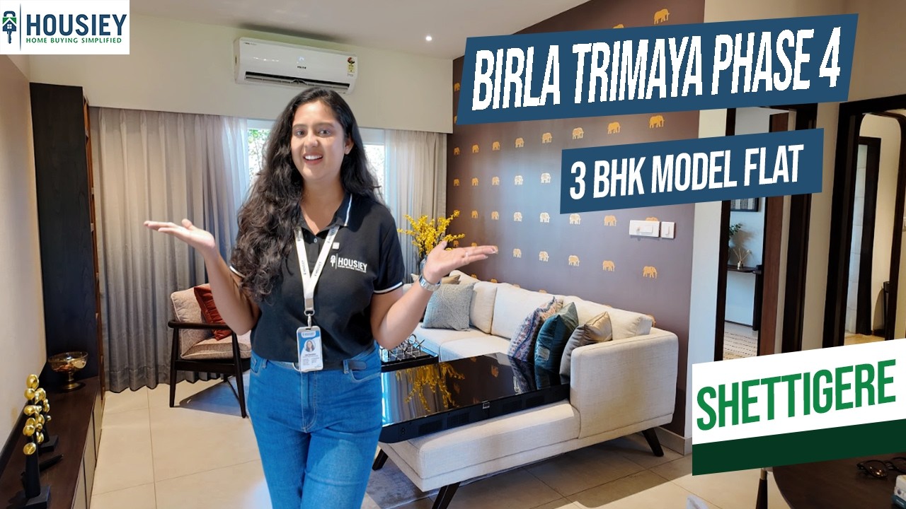 Birla Trimaya | Phase 4 Premium 3BHK Model Flat Tour At Shettigere Devanahalli Bangalore | Review