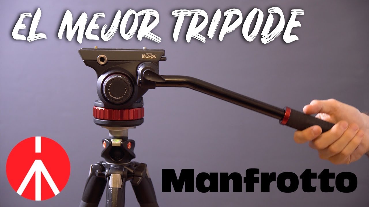 El mejor tripode para vídeo - Manfrotto MVH502