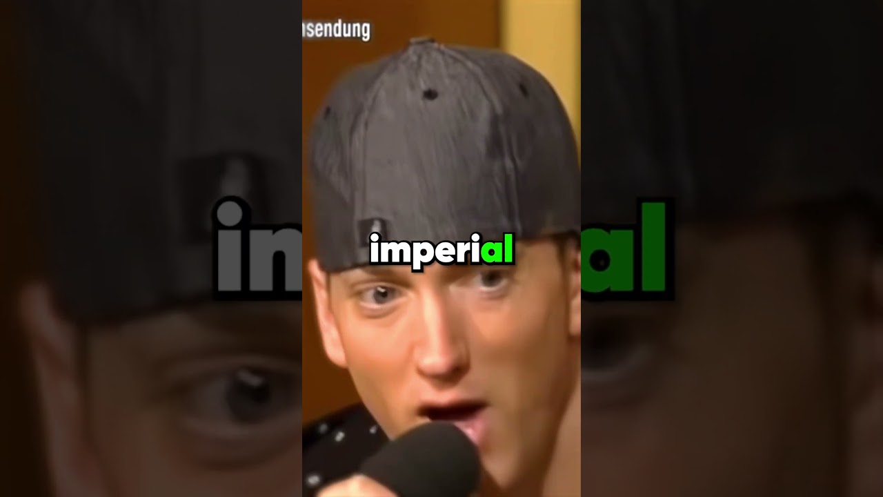 Eminem Freestyling On German TV Show 🐐