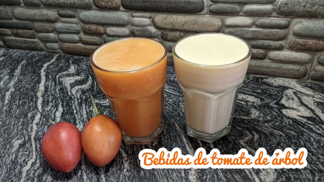 2 BEBIDAS DELICIOSAS CON TOMATE DE ÁRBOL  | Yaely Ortiz