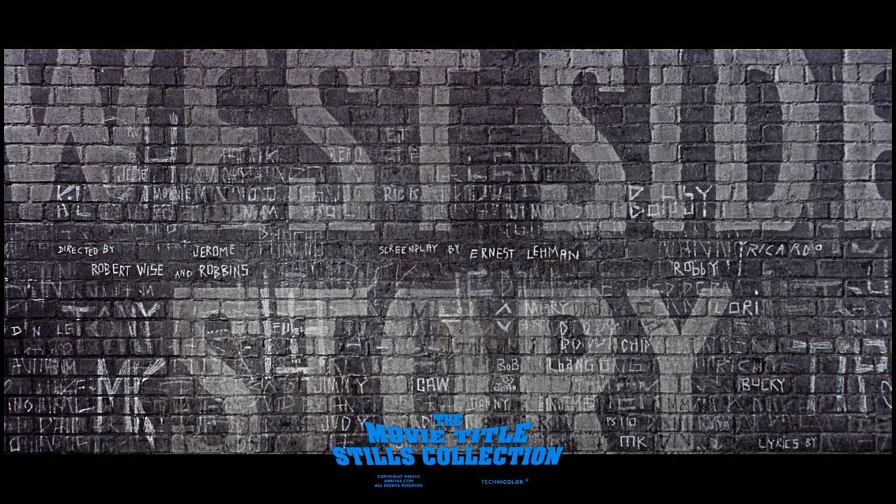Saul Bass: West Side Story (1961) title sequence