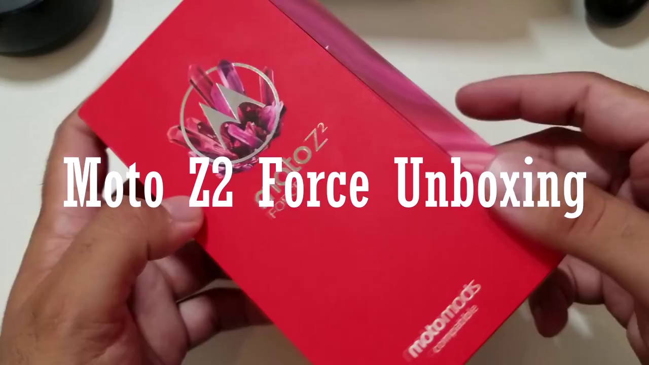 T-Mobile Moto Z2 Force Unboxing!