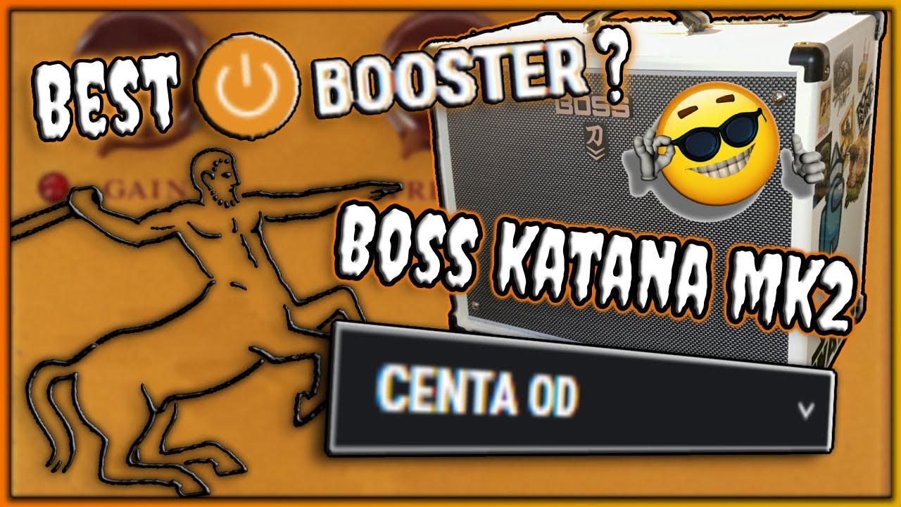 The "Centa OD" Explained... (T-Screamer 2.0) Boss Katana MK2