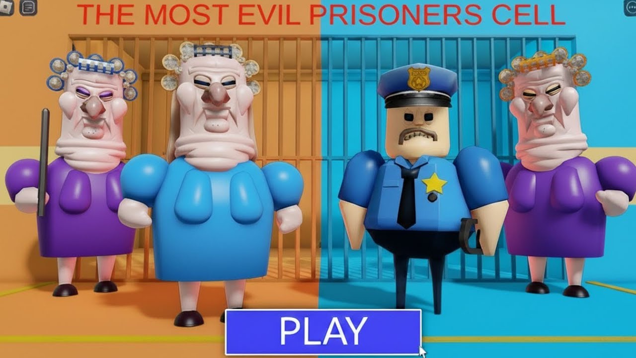 BARRY  Vs GRUMPY GRUN in BARRY'S PRISON RUN! New Scary Obby (#Roblox)