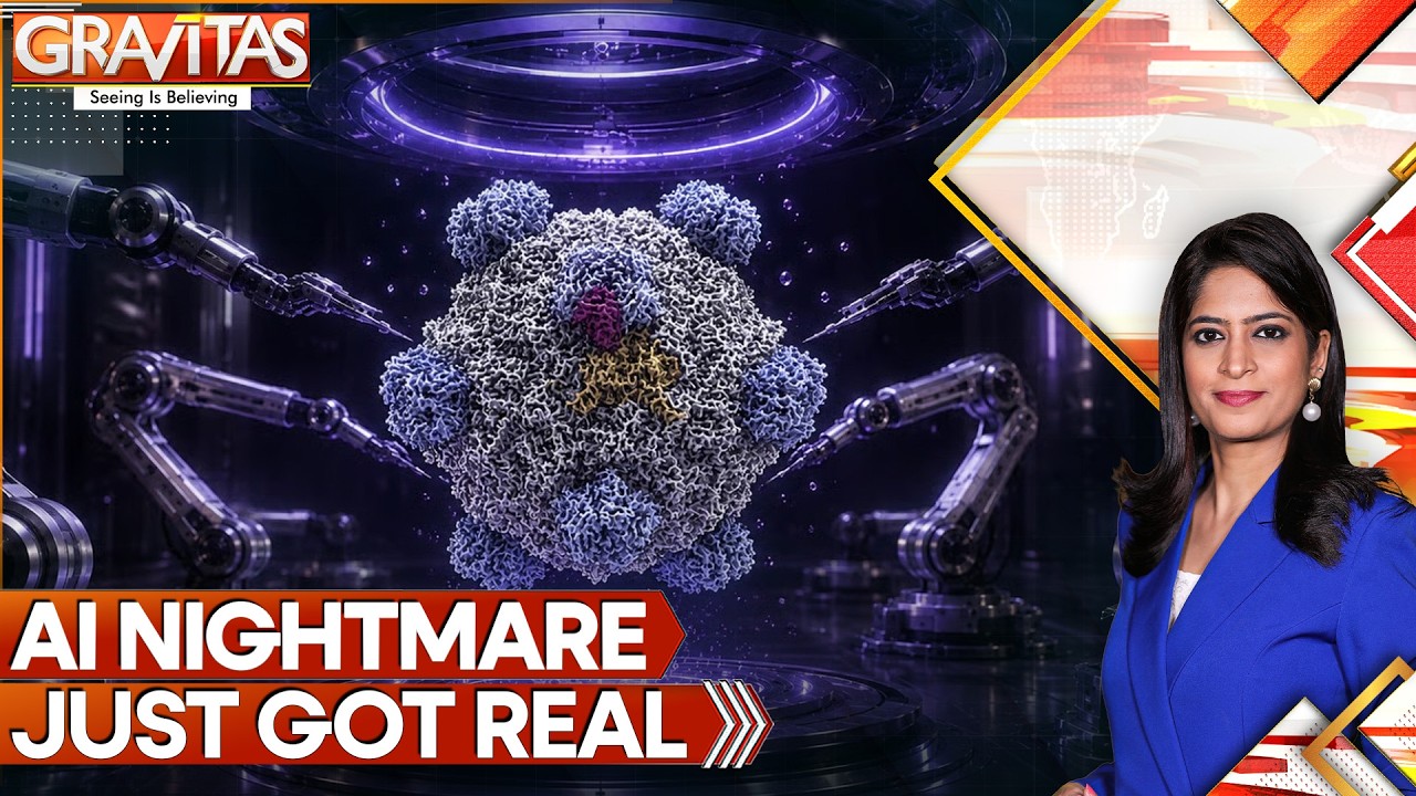 AI Can Design Viruses! AI's Most Dangerous Step? Medical Miracle or Nightmare? | GRAVITAS