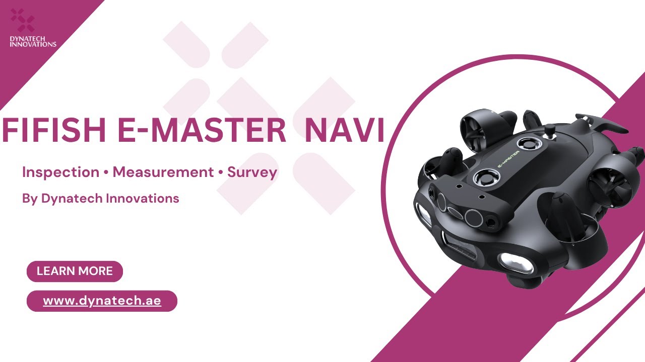 Inside the FIFISH E-MASTER Navi: The Ultimate Underwater ROV for Inspection & Surveying
