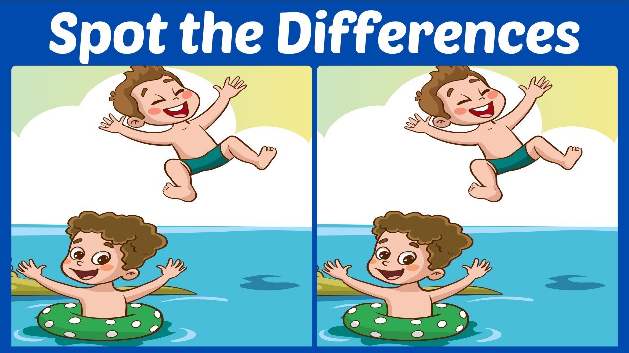 【Spot the difference】⚡️Hard to find 3 differences between two pictures
