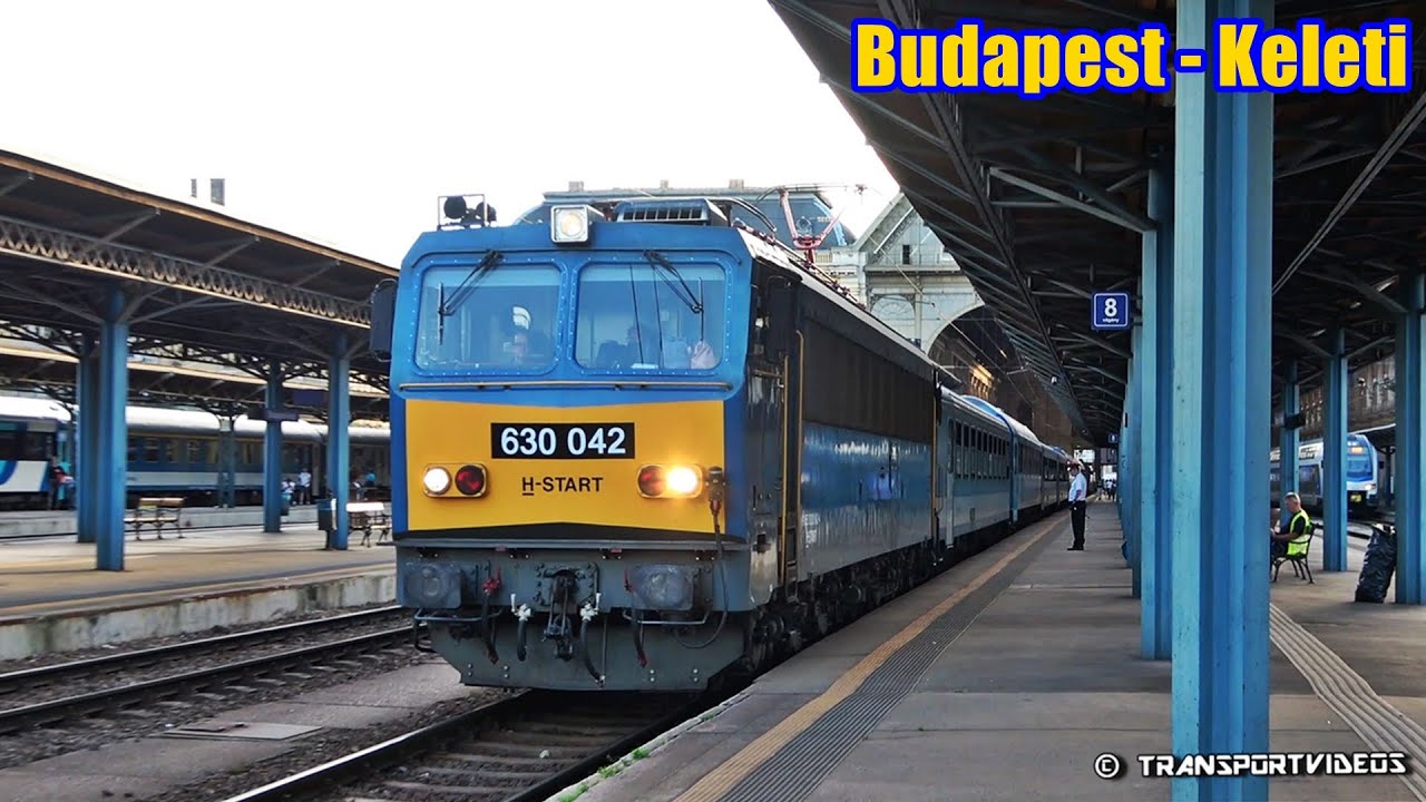 2024.06.08. - Tokaj InterCity Gigant mozdonnyal (630 042) Budapest-Keleti pályaudvaron!