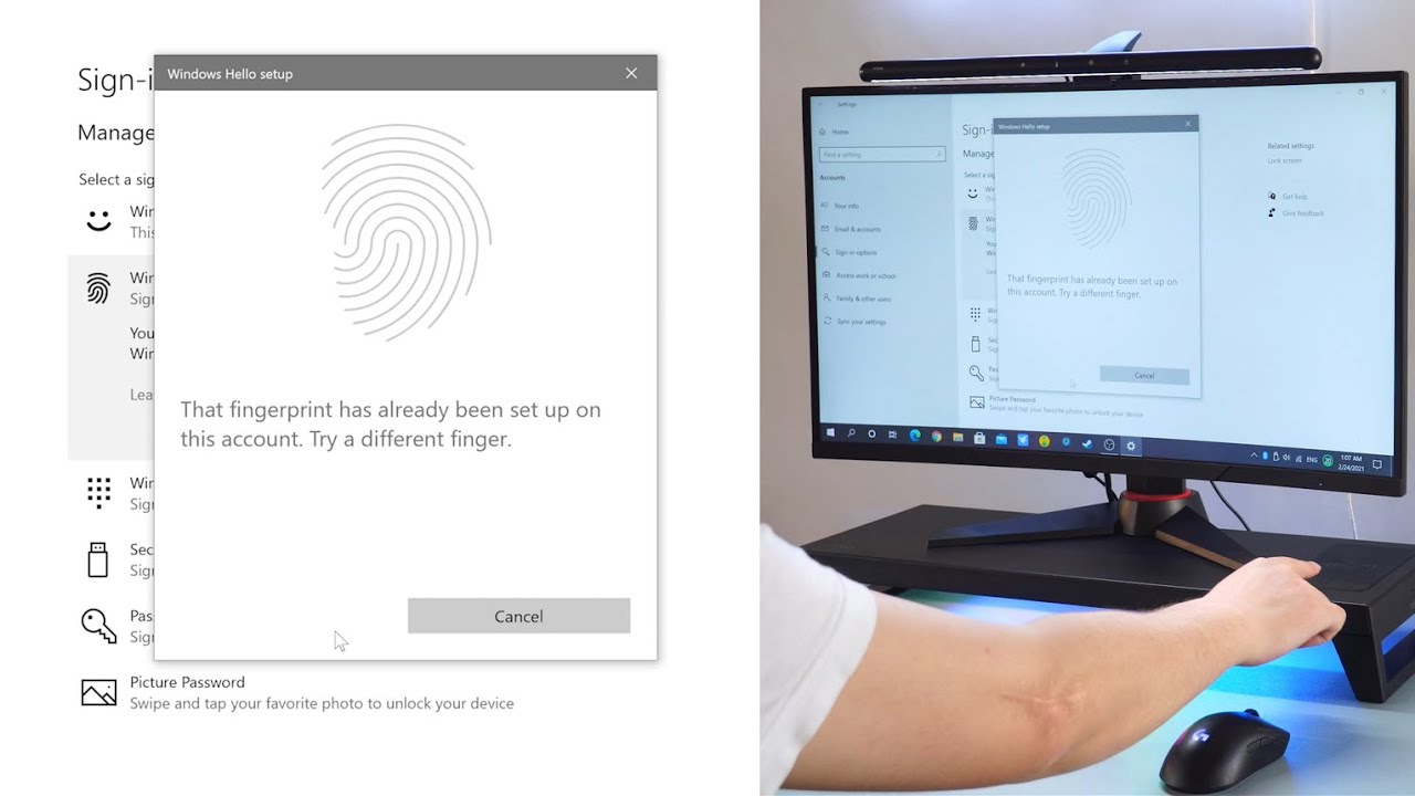 How to Master LANQ PCDock Fingerprint Function in Windows 10 PC