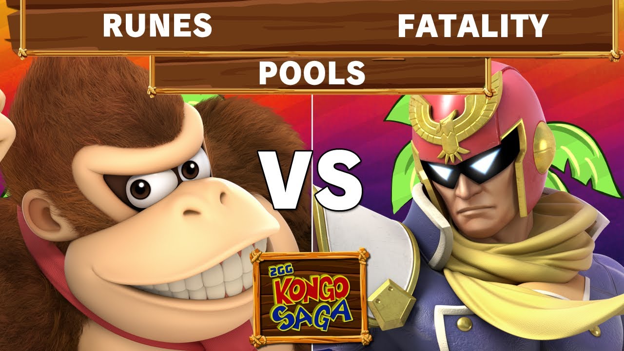 Kongo Saga - Runes (Donkey Kong) Vs Fatality (Captain Falcon) Winners Pools