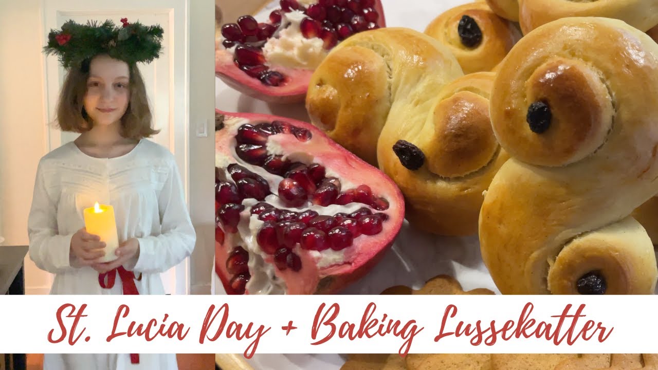Saint Lucia Day | Baking Swedish Saffron Buns | Silent Baking Vlog