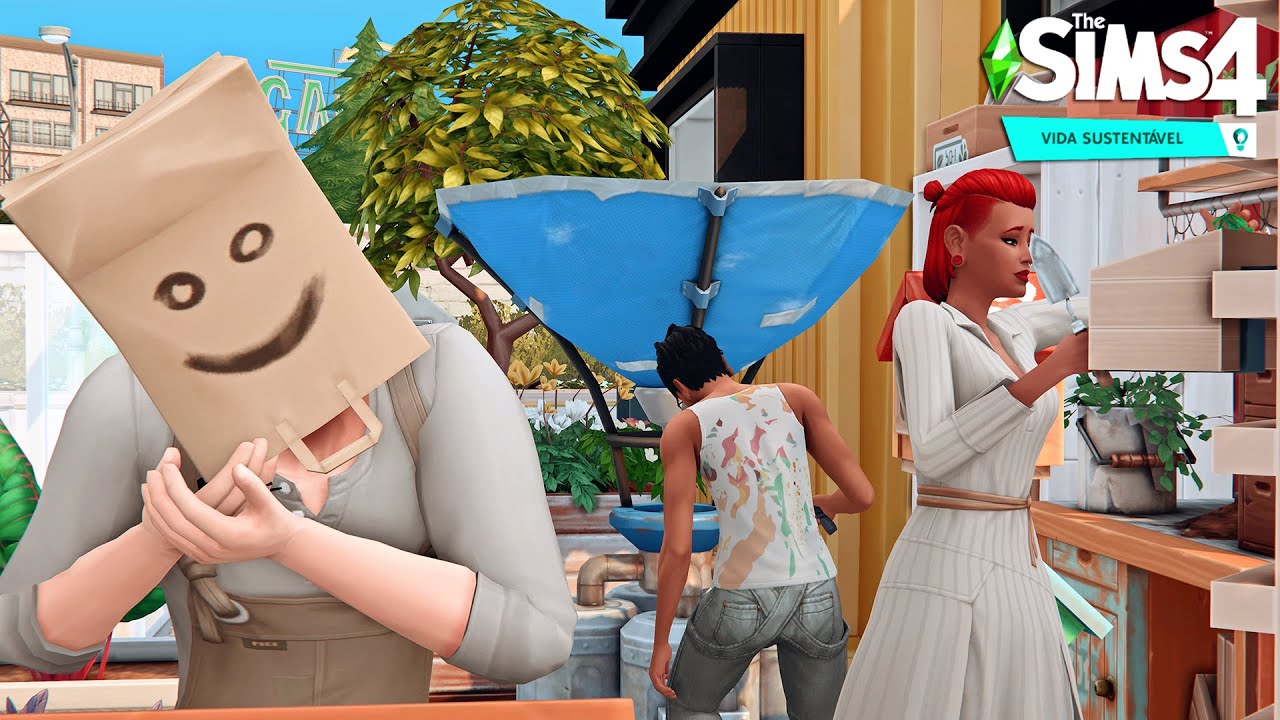 VIDA SUSTENTÁVEL The Sims 4 | Gameplay