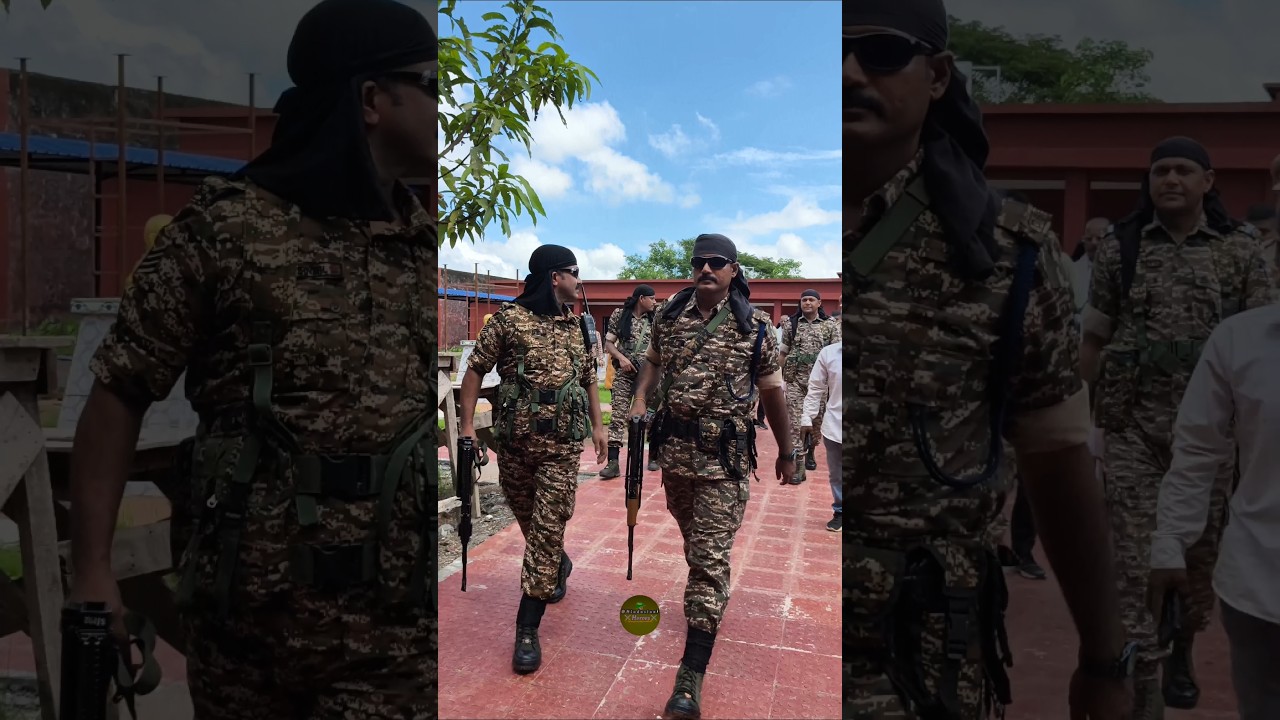 CRPF Soldiers Central Force On Duty Time#ssc#crpf#defence#motivation#status#soldier#commando#tripura