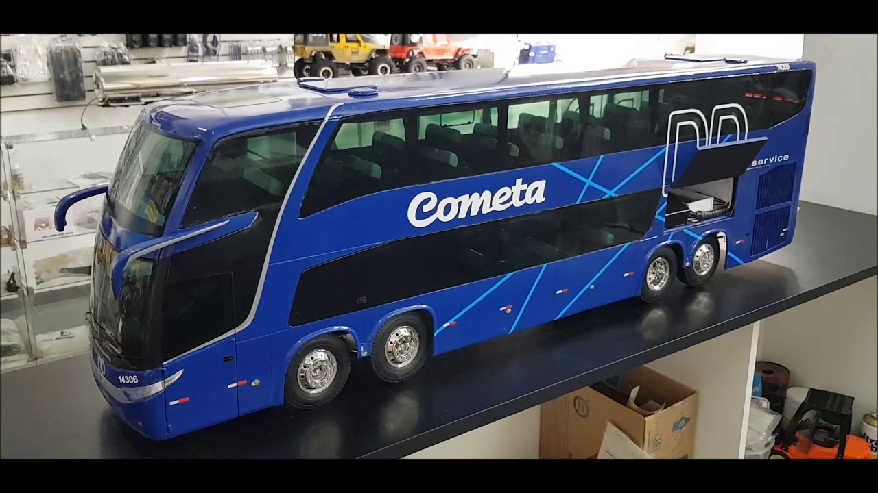 BRUTUS - CONVERSÃO MARCOPOLO 1800 DD VIAÇÃO COMETA RC 1/14