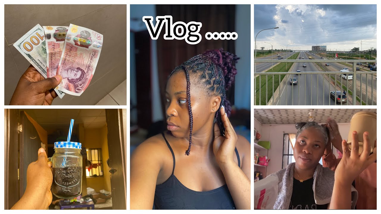 Settling In After The Village Stress 🍃+ Crazy Dollar Rate +relaxing My hair+ wig shopping + Rant.