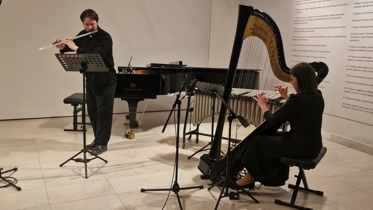 Nino Rota „Andante sostenuto“ Sonata za flautu i harfu