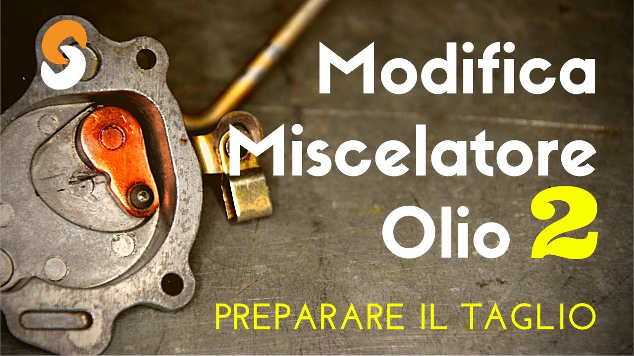 MODIFICA MISCELATORE PARTE 2 - PREPARARE IL TAGLIO