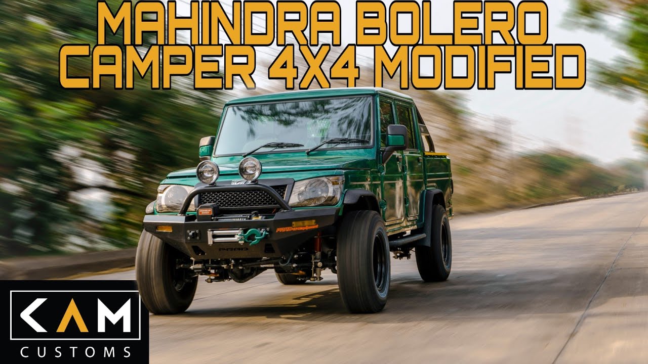 2022 Mahindra Bolero Camper 4x4 Modified By KAM CUSTOMS