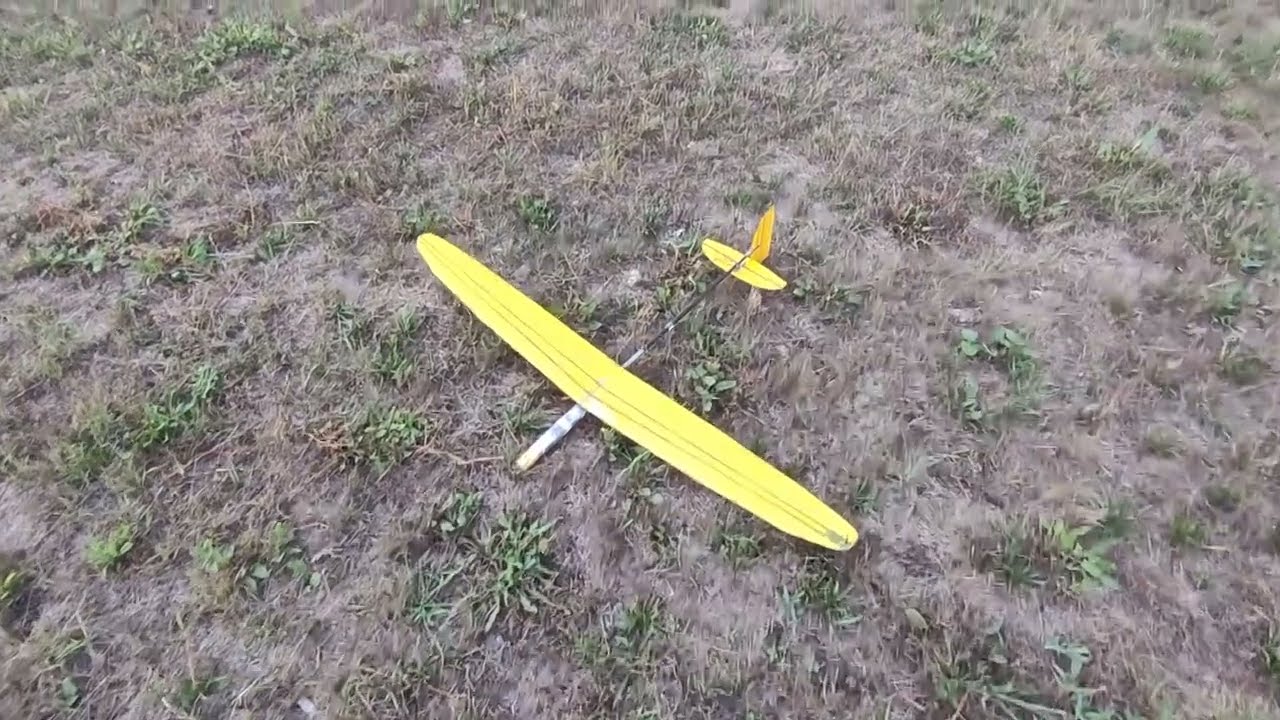Late flights in thermal bubbles - 1.5m DIY DLG