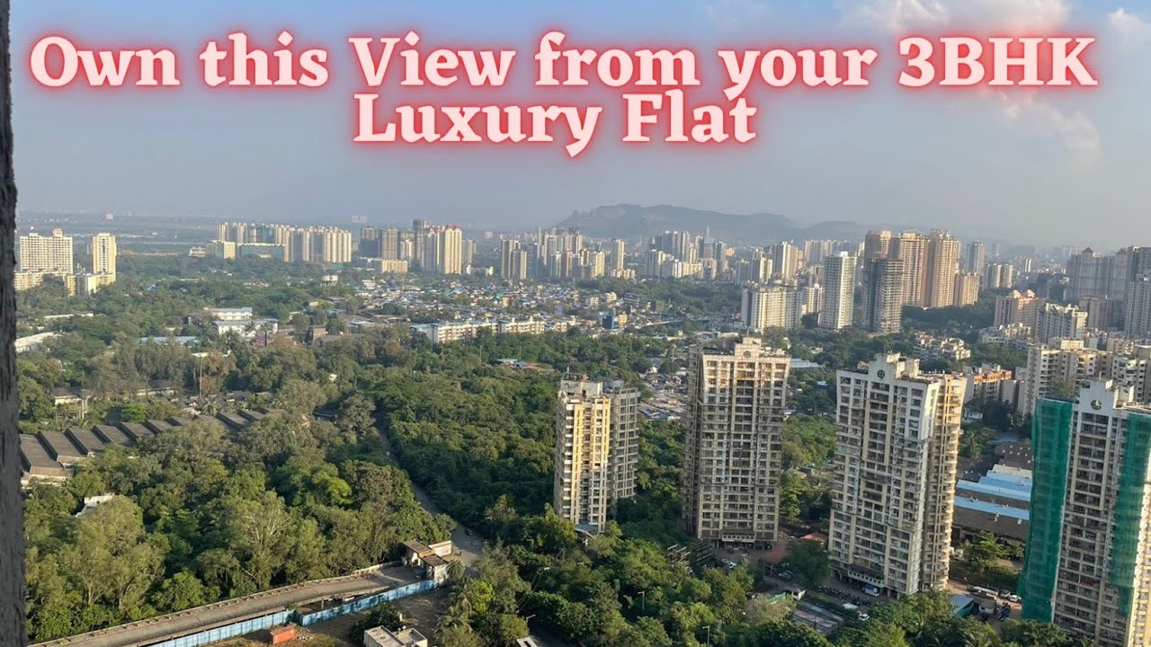 Spacious 3BHK at Neelkanth Verraton Thane Manpada | Unused Flat | Higher floor | 2 Car Parks