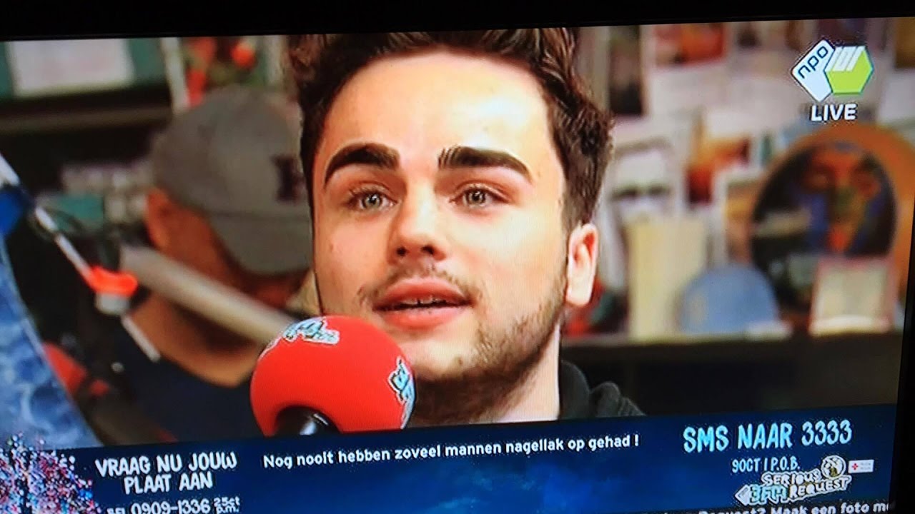 Jordy van Loon -Verliefdheid - live versie 21-12- 2016  Serious Request, Breda