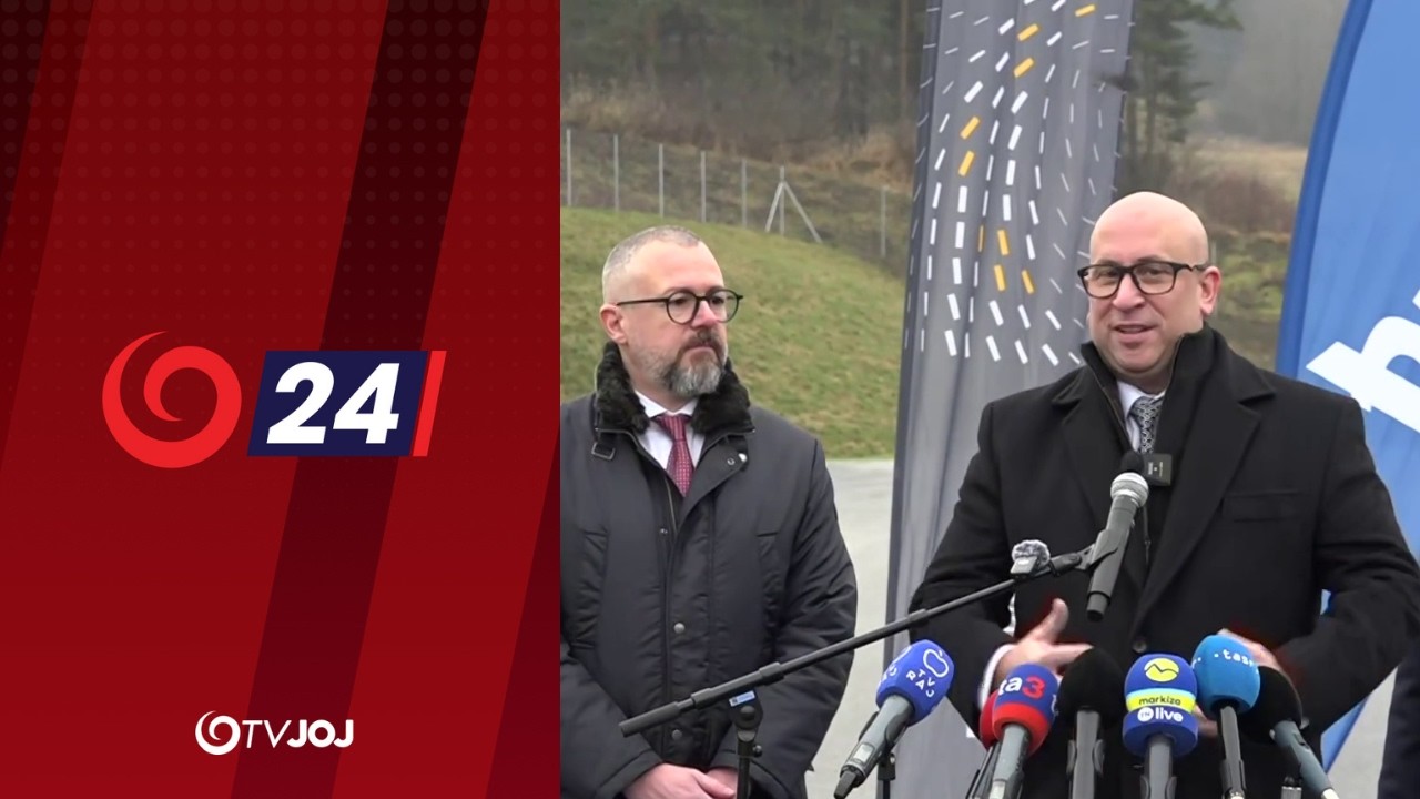 Tlačová beseda ministra Ráža: Výstavba Rajeckého privádzača (12.2.2026)