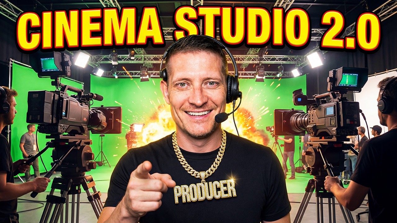 Higgsfield Cinema Studio 2.0 Full Workflow Tutorial