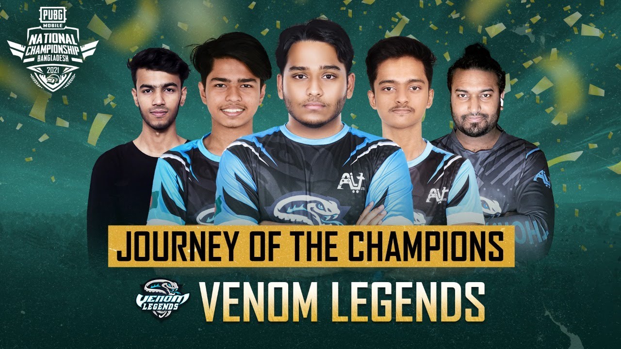 Journey of the Champions - VENOM LEGENDS | PMNC Bangladesh 2021