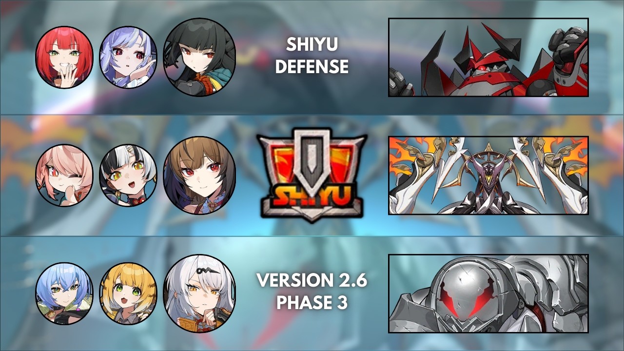 Zenless Zone Zero • Shiyu Defense 2.6 Phase 3 — S+ Rating (Miyabi/Ye Shungua/Yixuan)