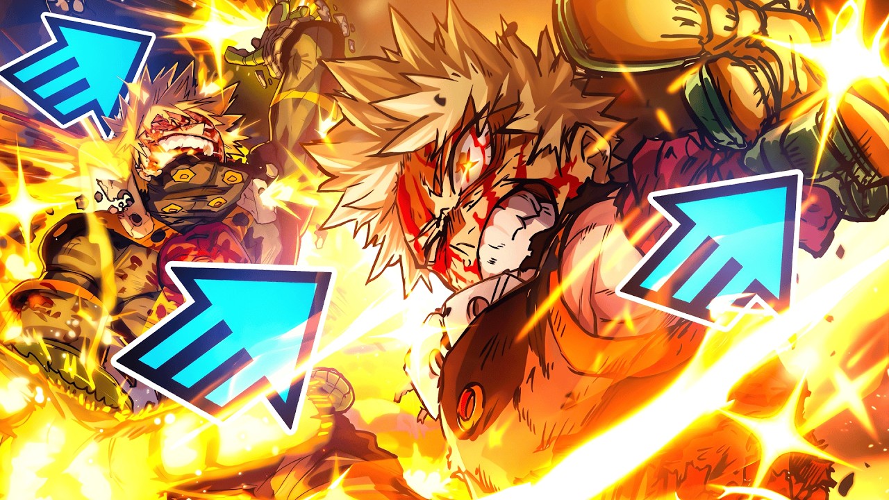 DESTROYING Lobbies With Rapid Bakugo In My Hero Ultra Rumble!