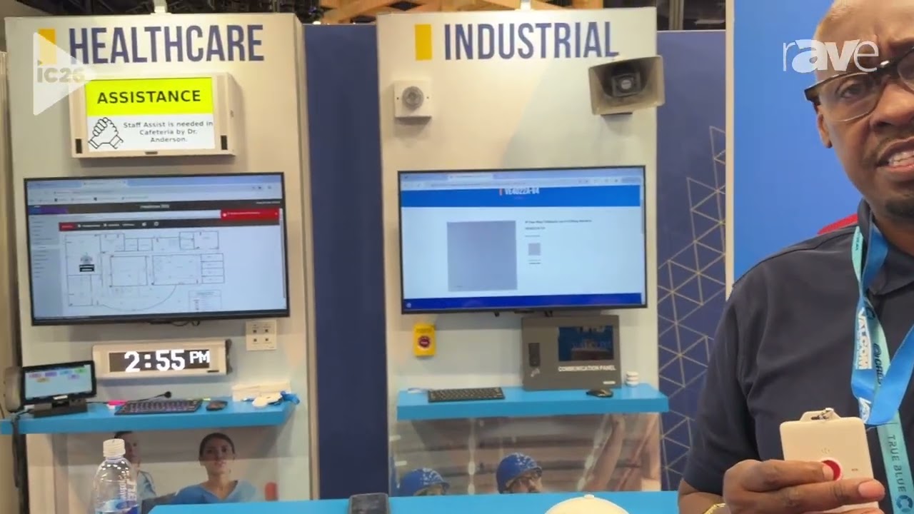 InfoComm 2026: демонстрация тревожной кнопки V-Guardian от Valcom
