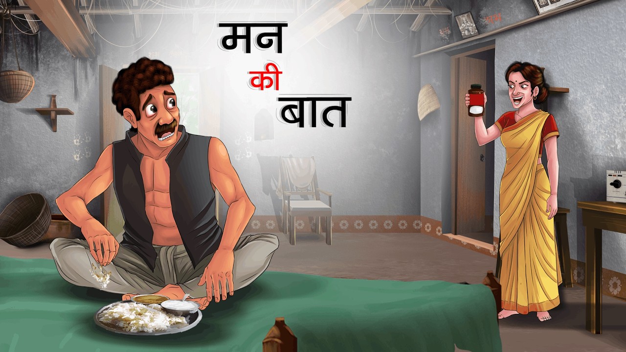 मन की बात | Mann Ki Baat | HINDI KAHANIYA | CARTOON STORY | HINDI STORIES | Animated Comedy