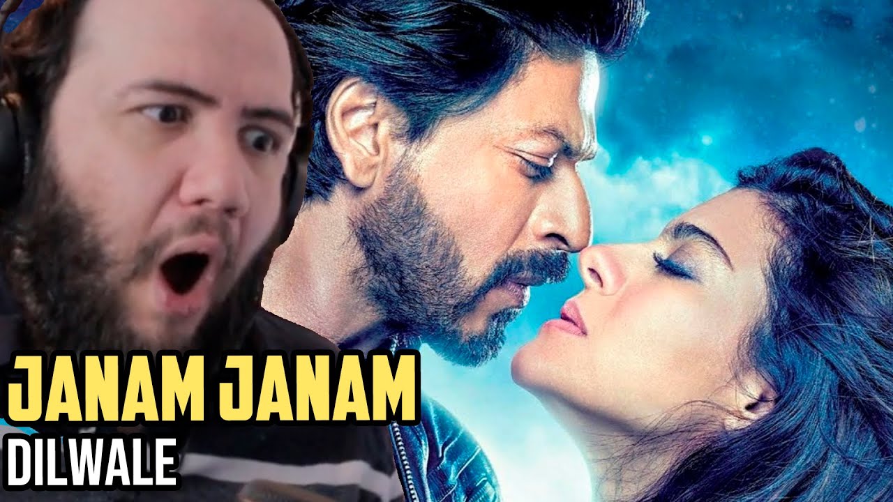 Джанам Джанам Полная видеореакция - Dilwale | Шахрукх, ХанКаджо, Ариджит Сингх, Антара Митра, Притам