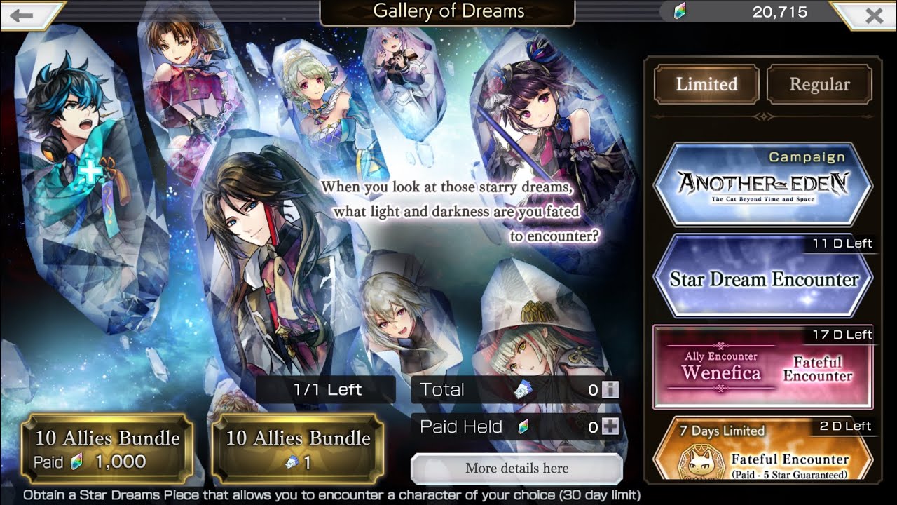 Another Eden Global 3.3.110: WHO To Pick In Newest Star Dream Encounter! Are SA Units The Future?