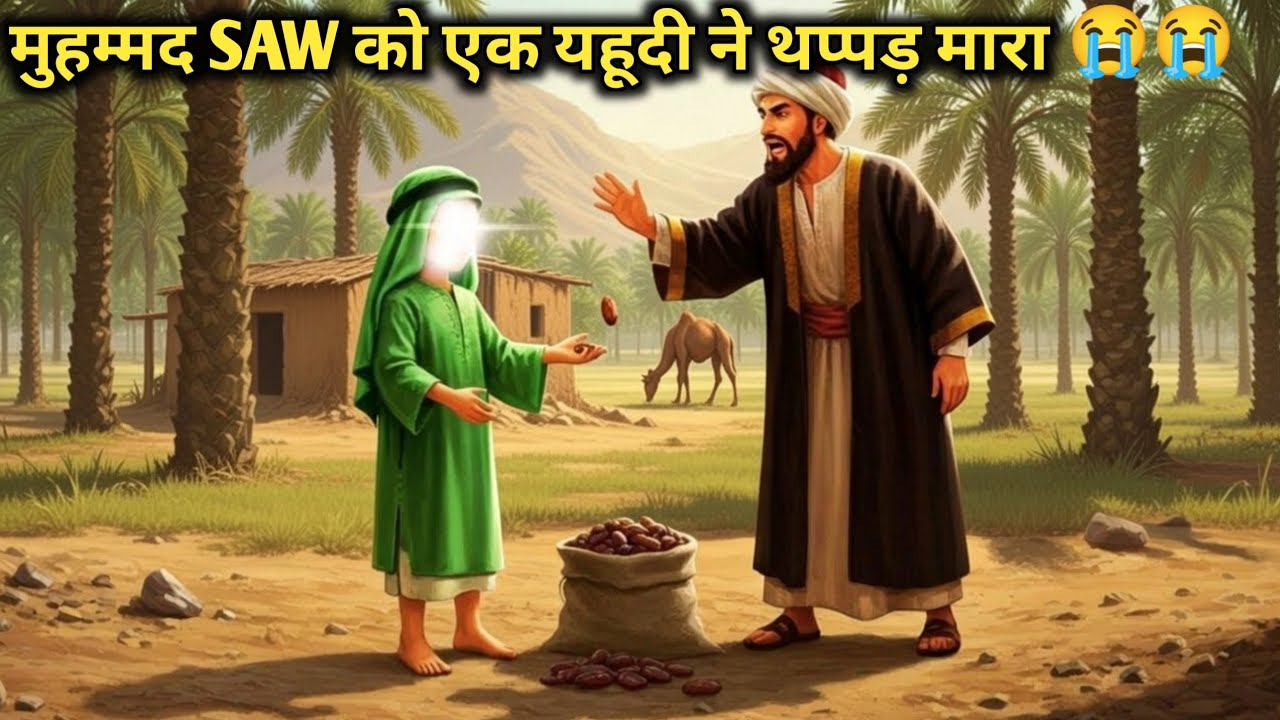 Ek Yahudi ne muhammad SAW ko Thappad Maara tha 😭 Dardnaak Waqiya | islamic saccha Waqiya | 