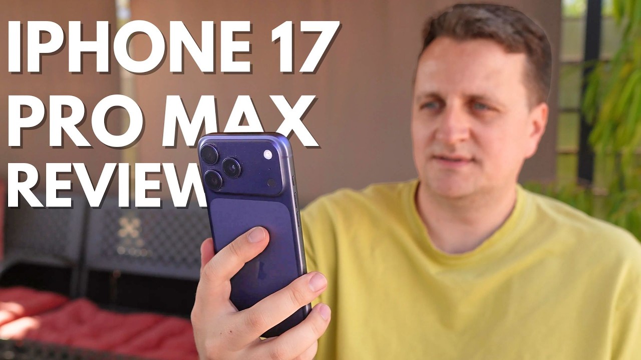 Review iPhone 17 Pro Max: campion la performanță și autonomie!