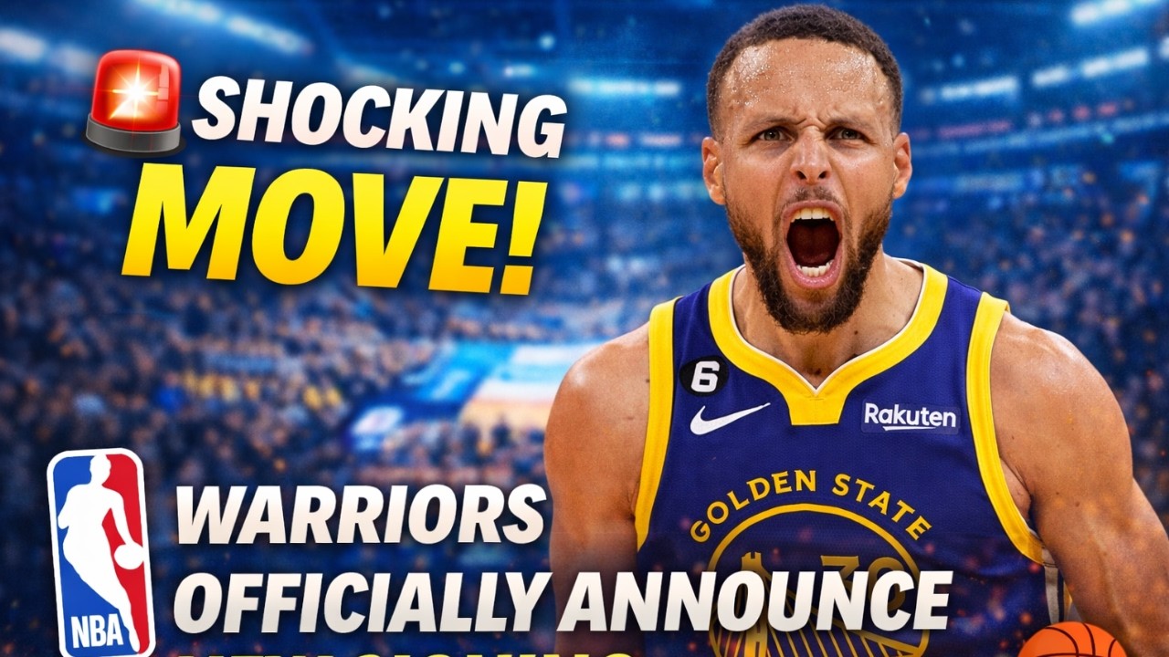 🚨 SHOCKING MOVE! Warriors Officially Announce New Signing 🏀