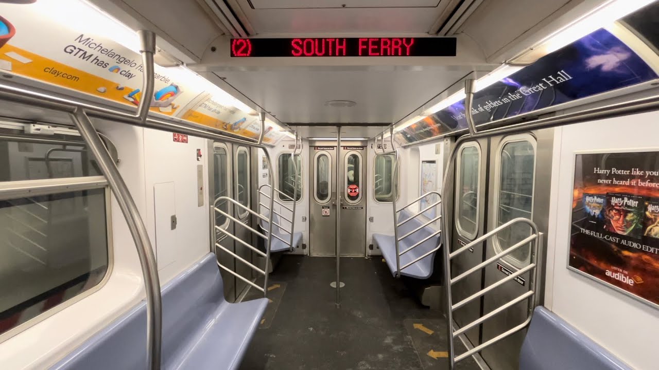 MTA: R142 (2) Train #7089 Ride From 14th Street To South Ferry Via 7th Avenue Express (01/04/2026)
