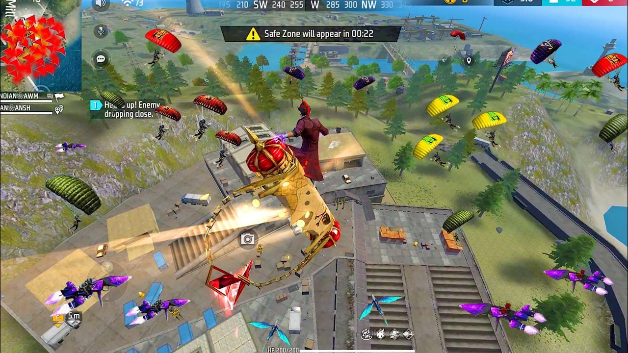 PARAFAL+MP40 With 33 Kill 💪 99% Headshot Rate ⚡ | Duo Vs Squad 🪂[ Full Gameplay ] FreeFire