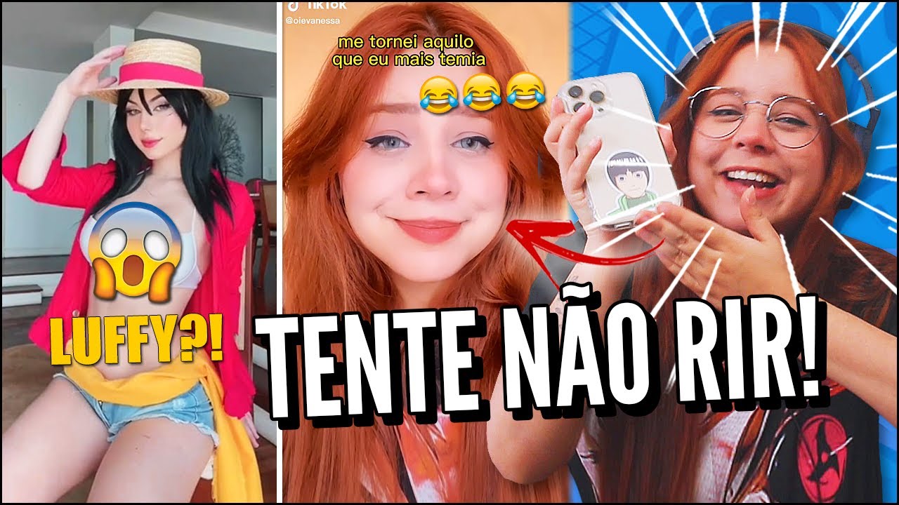 JOVENS REAGEM A OS MELHORES TIK TOK DE COMÉDIA - TENTE NÃO RIR -  NÃO ACREDITO VANESSA...