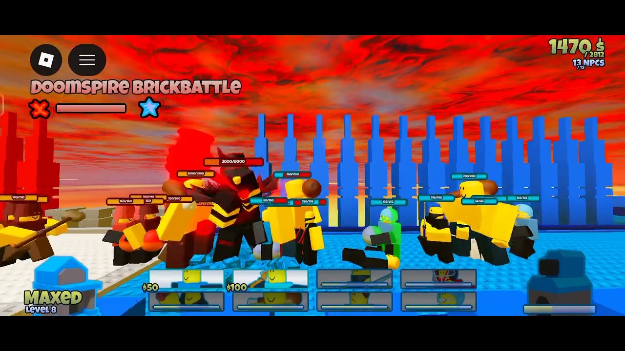 How to beat Doombringer / chapter 1 boss 1* in The Battle Bricks. [ Tag ] #roblox #doombringer #TBB