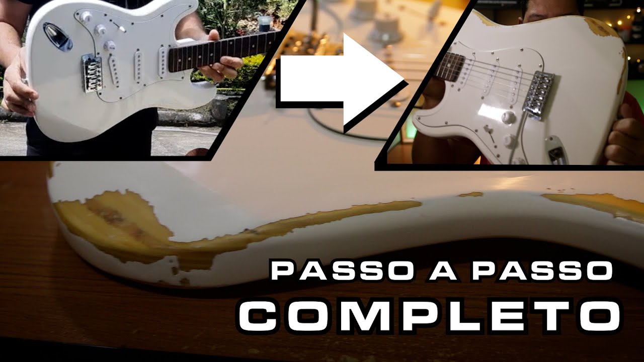 COMO RELICAR UMA GUITARRA (GUITAR RELIC)