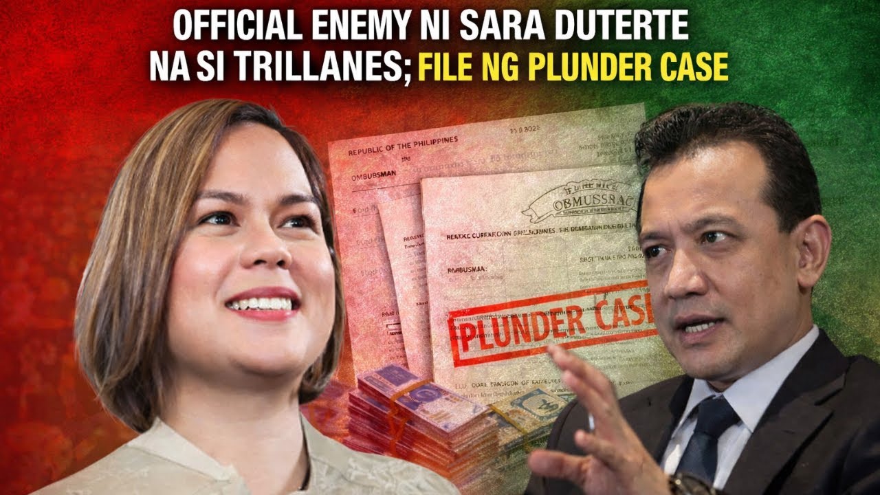 SARA DUTERTE MAY PLUNDER CASE GALING KAY TRILLANES PARA DI MAKATAKBONG PRESIDENTE SI SARA